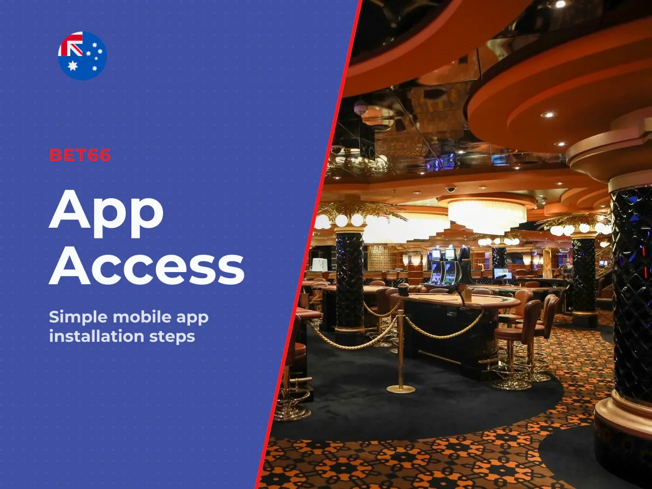Downloading and Opening the Bet66 App