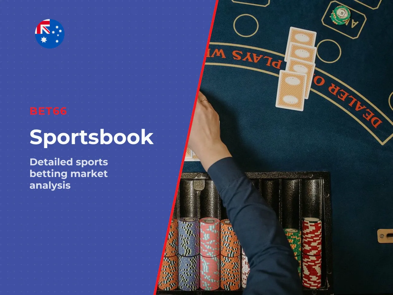 8. Bet66 sports betting markets, odds