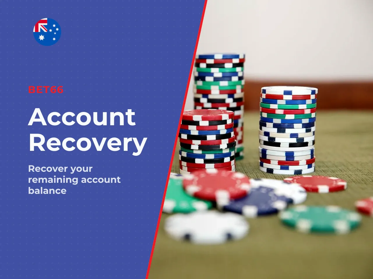 For former Bet66 account holders. Email