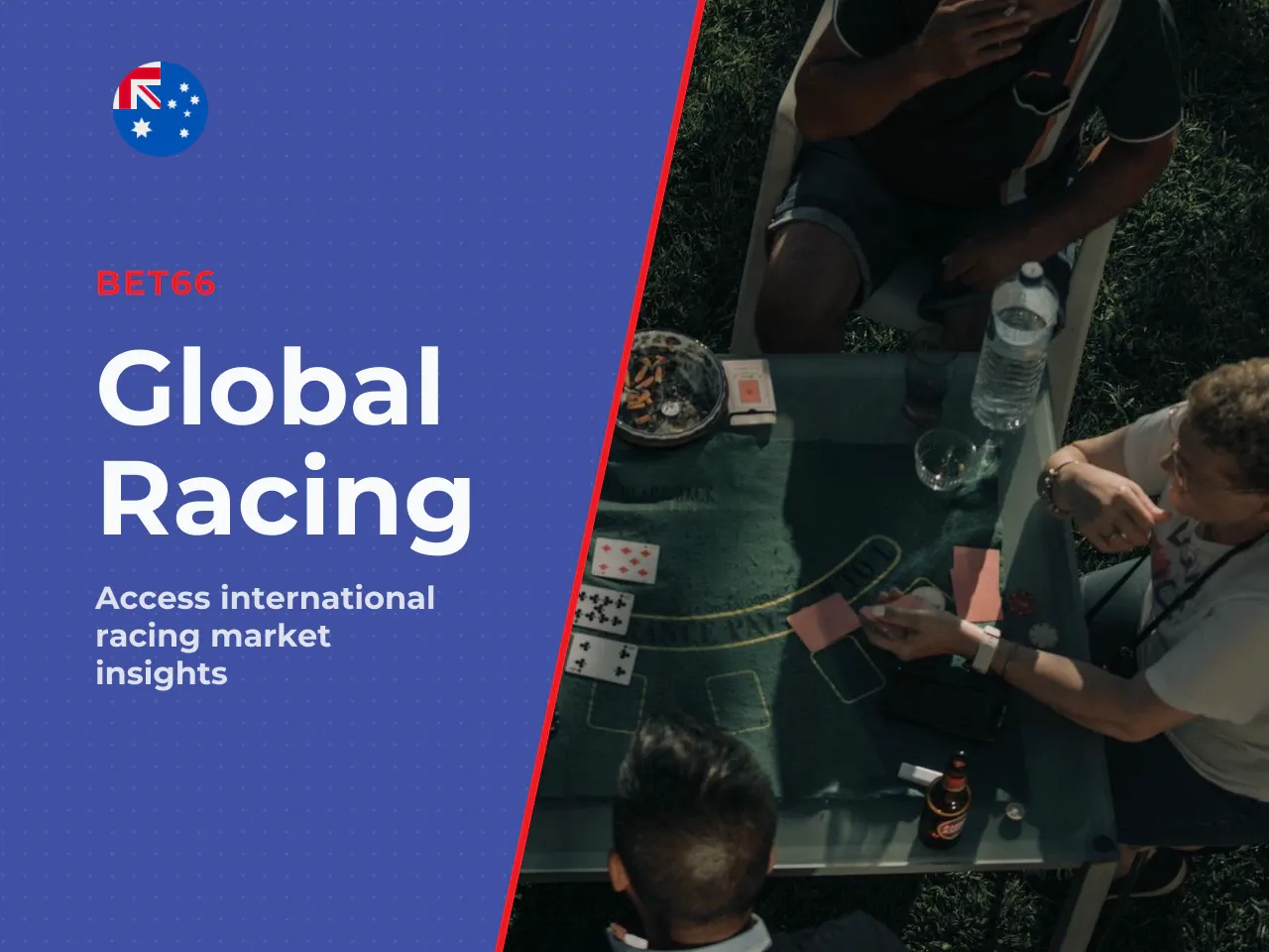 8.4 International racing. Bet66 offered markets
