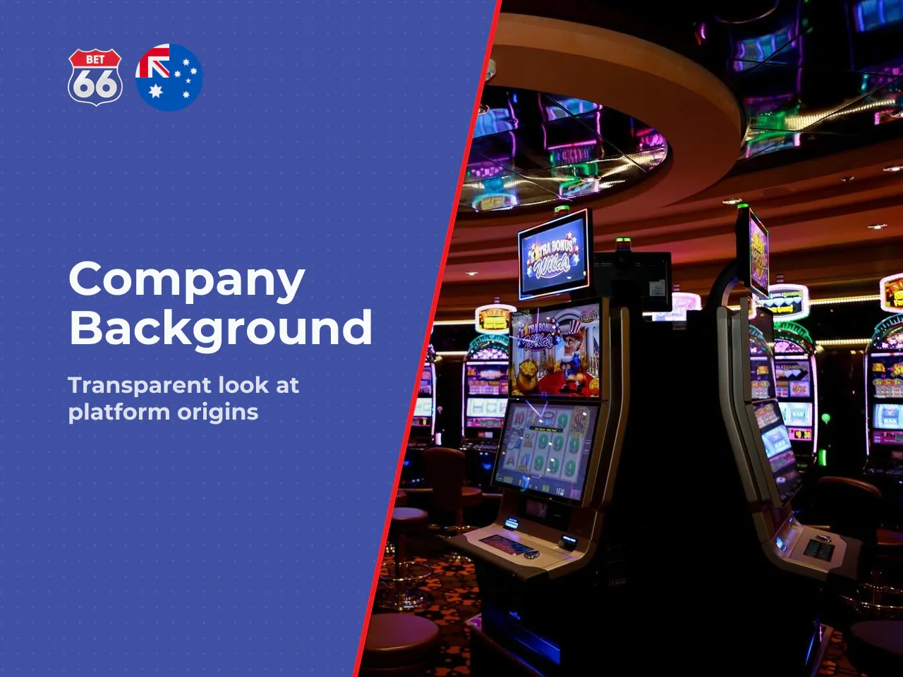 2.1 Corporate background. Bet66 entered the