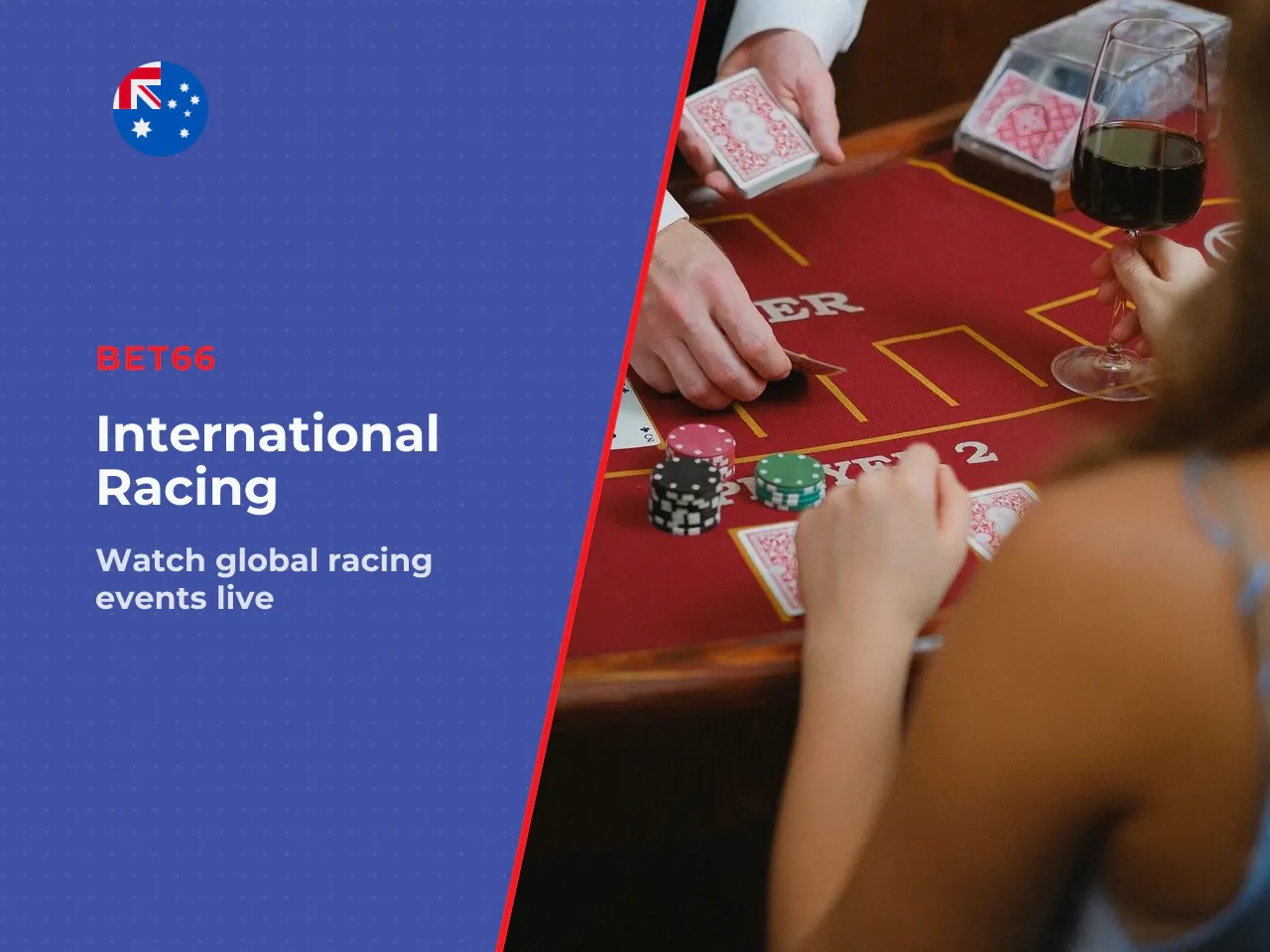 International racing and watching Live Racing